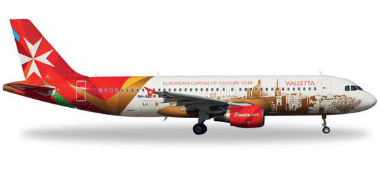 Lietadlo  Airbus A320 Air Malta "Valletta 2018"
